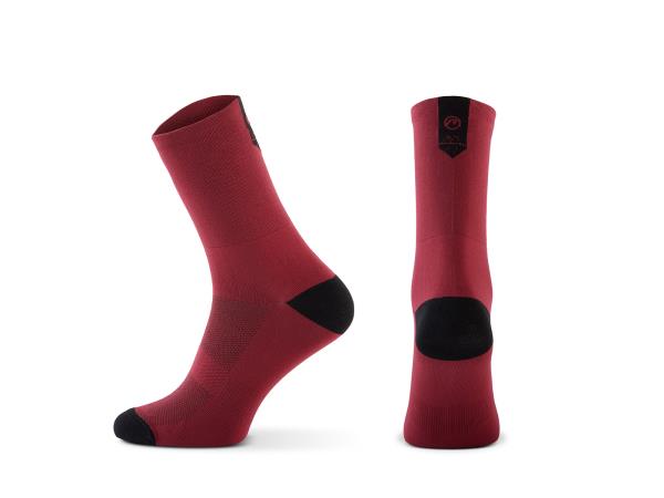 Skarpetki Accent Pure bordowo-czarne S (36-38)