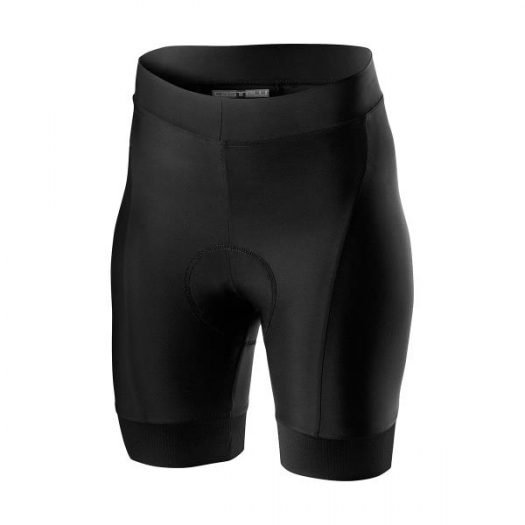 Damskie spodenki Castelli Prima b/szelek czarne XS