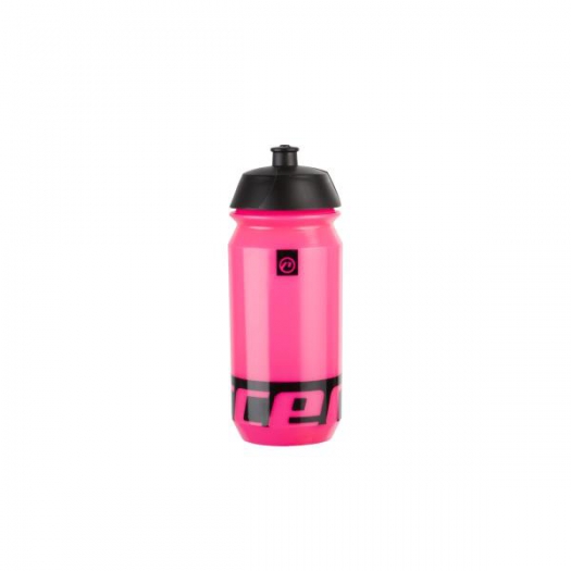 Bidon Accent Peak fluo czarno - różowy 500 ml