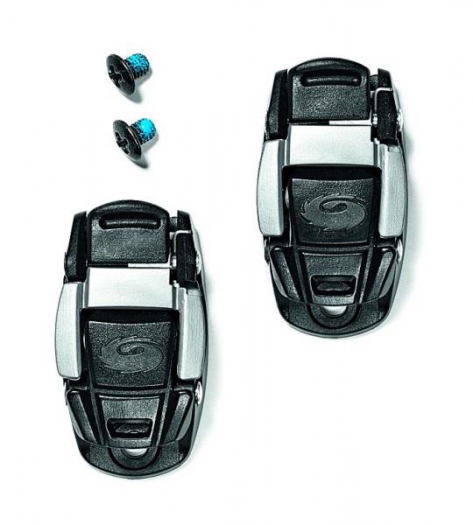 Klamry do butów Sidi Caliper Buckle czarno-srebrne