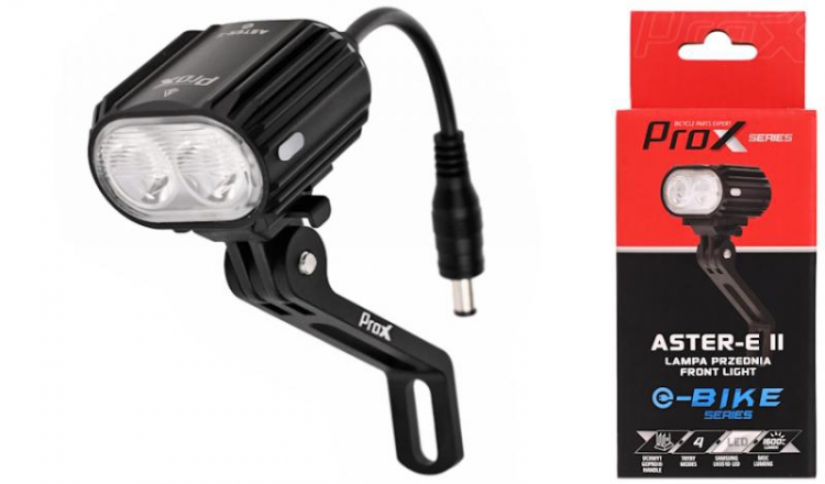 Lampka rowerowa przednia Prox Aster II E-BIKE DC