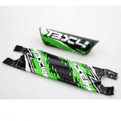 Osłona na ramę kawasaki kbx 12'' zielona