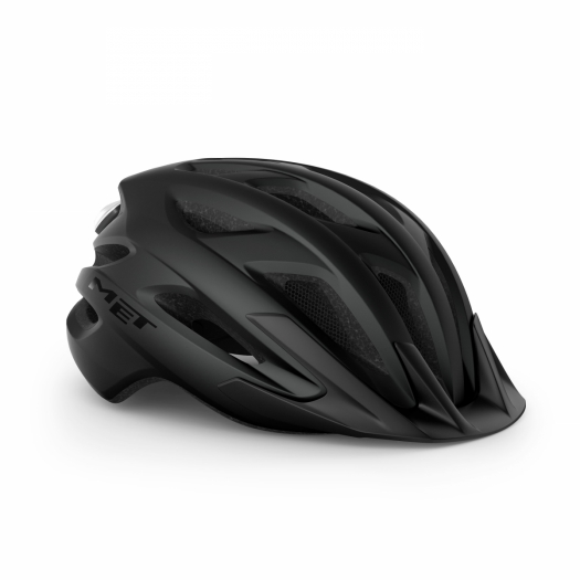 Kask Met Crossover II M czarny mat