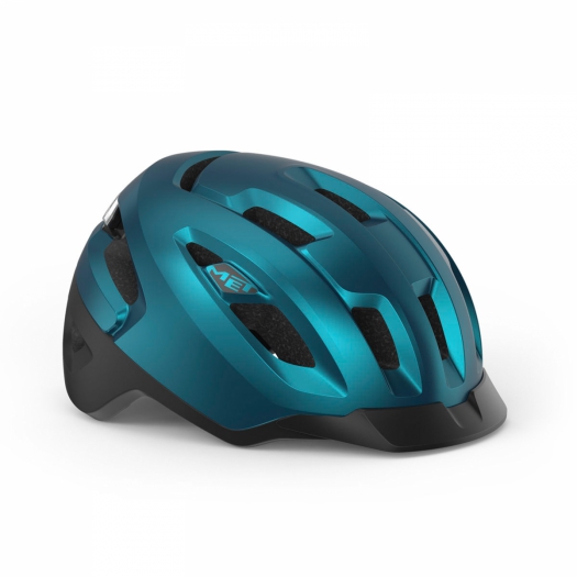 Kask Met Urbex Mips L niebieski matowy