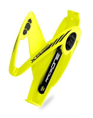 Koszyk bidonu rowerowego Raceone x5 żółty fluo