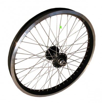 Koło rowerowe BMX przednie 20 Cali 48otw Czarne M14 - E