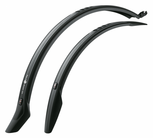 Błotniki  rowerowe SKS Velo 47 Trekking 28" zestaw czarne