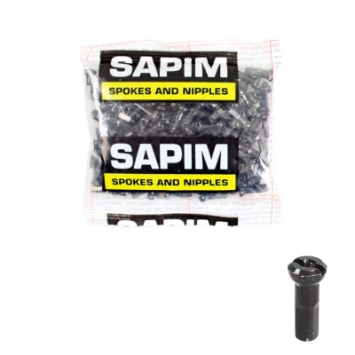 Nyple Sapim długość 14 mm czarny 100szt - E