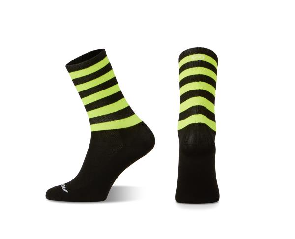 Skarpetki Accent Stripe Long czarno-żółte L 42-44