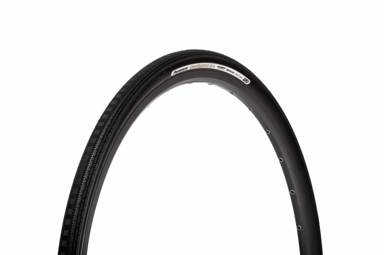 Opona rowerowa GravelKing SS+ 700x32C czarno-brąz