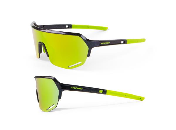 Okulary rowerowe Accent Hero ultrafiolet-żółte