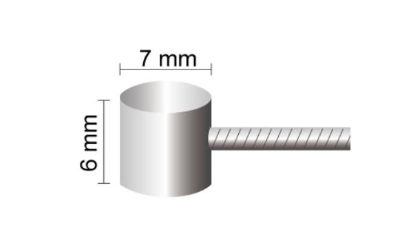 Linka hamulca MTB galwanizowana 1,5mm x 1700mm