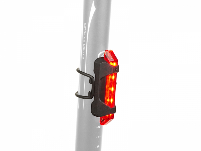 Lampka rowerowa tylna Author Stake Mini USB