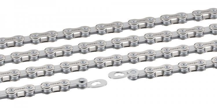 Łańcuch rowerowy 9-rz Connex 9sX nierdzewny/nikiel