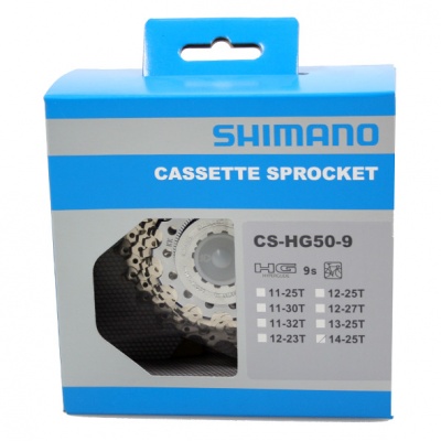 Kaseta rowerowa Shimano HG50 9-rz 14/25