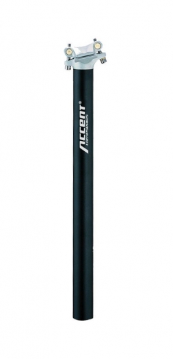 Wspornik siodła Accent Fir 31.6mm / 350mm Czarny