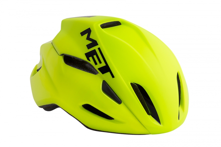Kask Met Manta M żółty fluo