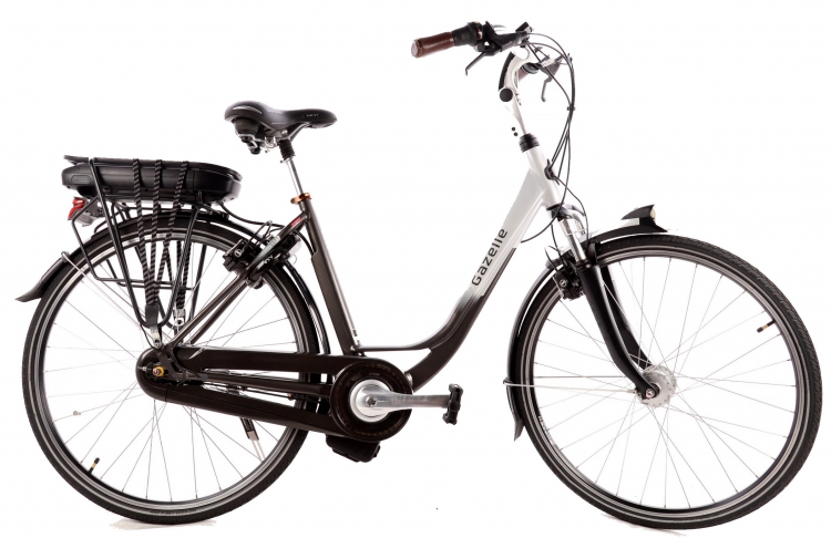 Rower elektryczny damski Gazelle Orange Comfort Impulse 49 cm