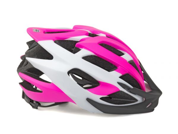 Kask rowerowy Author Aero X8 różowo-biały 52-58