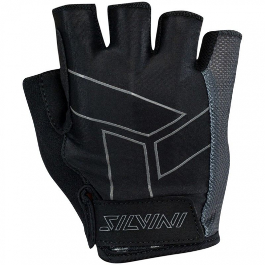 Rękawiczki rowerowe Silvini Liro L  black-charcoal - E