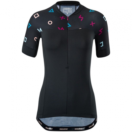 Koszulka WMN Silvini Catirina L czarno-turquoise - E