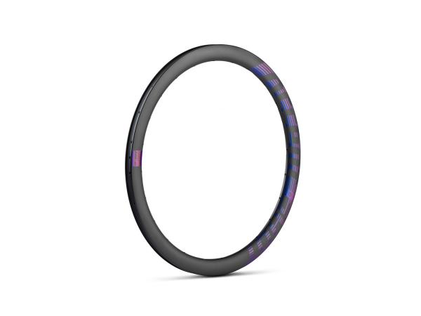 Obręcz Accent Shot Carbon 700C 24H rainbow tubeles