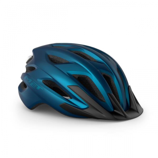 Kask rowerowy Met Crossover II XL blue metallic