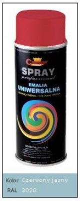 Lakier champion czerwony 400ml
