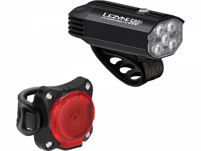 Zestaw lampek rowerowych Lezyne Fusion Drive500+/Zecto Drive 200+
