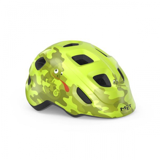 Kask dziecięcy Met Hooray XS kameleon żółty