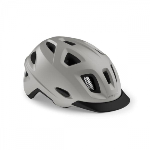 Kask rowerowy Met Mobilite M/L szary matowy