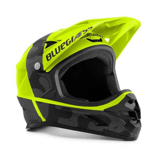 Kask Bluegrass Intox S 54-56 cm żółto-czarny