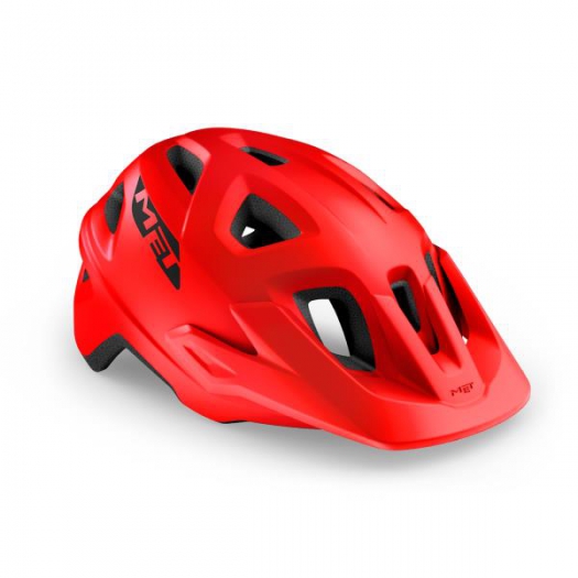 Kask Met Echo L czerwony matowy