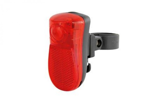 Lampka rowerowa tylna  1 led, 3 f xc-106r na sztycę