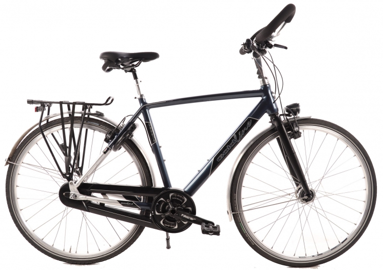 Rower męski Gazelle Firenze Gold Line Alfine 11 53 cm (M)