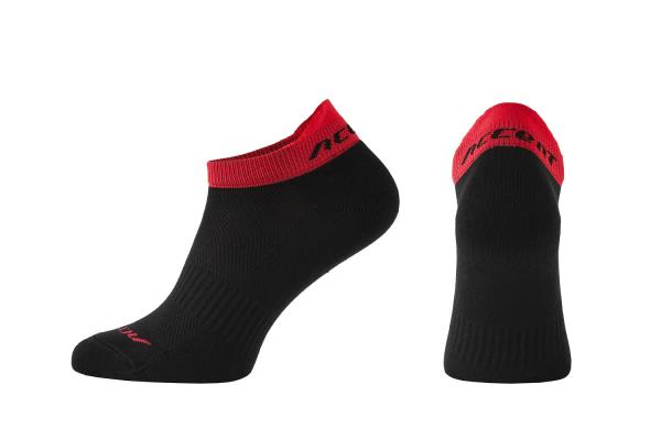 Skarpetki kolarskie Accent Logo czarne 39-41