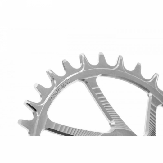 Tarcza Garbaruk gxp mtb offset 5.9mm 34t srebrna