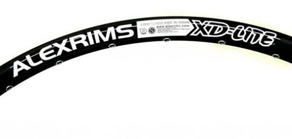 Obręcz rowerowa 26 Alexrims XD-Lite MTB 36h SSE czarna