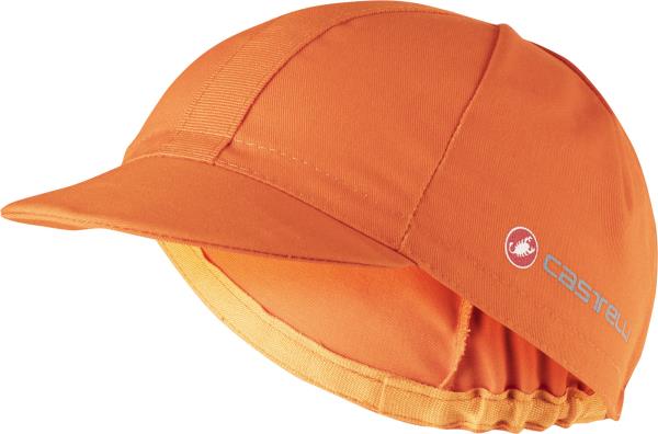 Czapeczka kolarska Castelli Endurance, Uniwersalna, Pomarańczowa