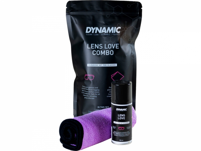 Zestaw do pielęgnacji okularów i gogli Dynamic Lens Love Combo