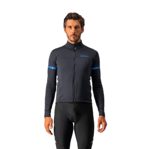 Bluza kolarska Castelli Fondo 2, jasno czarny, rozmiar XXL - E