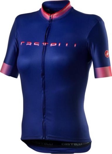 Damska koszulka kolarska Castelli Gradient, lapis blue, r. L