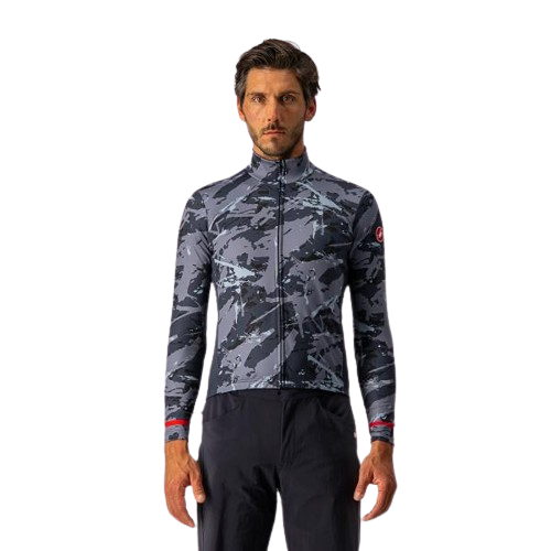 Bluza kolarska Castelli Unlimited Thermal gray XXL