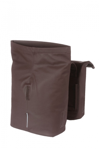 Sakwa rowerowa 2-komorowa Basil City 32 L brązowa