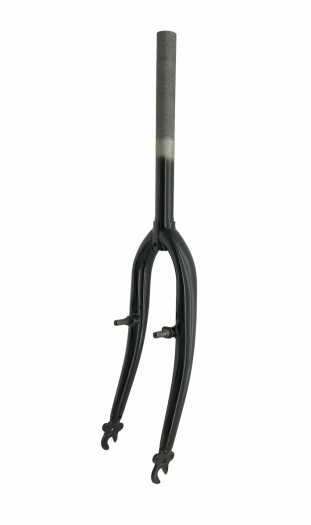 Widelec rowerowy 20 1 cal MTB czarny
