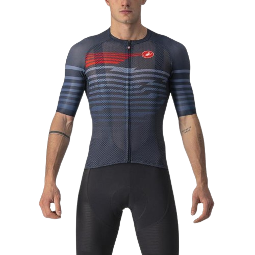 Koszulka kolarska Castelli Climber's 3.0 SL savile blue/red L