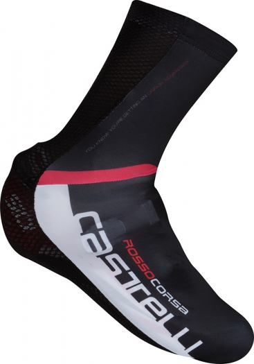 Ochraniacze na buty Castelli Aero Race czarno-białe rozm. XXL