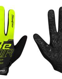Rękawiczki letnie Force MTB Swipe, czarno-fluo L