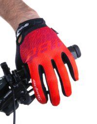 Rękawiczki letnie rowerowe Force MTB SWIPE czerwone S