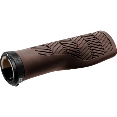 Chwyty rowerowe Herrmans Nucore Grip 130mm brązowe